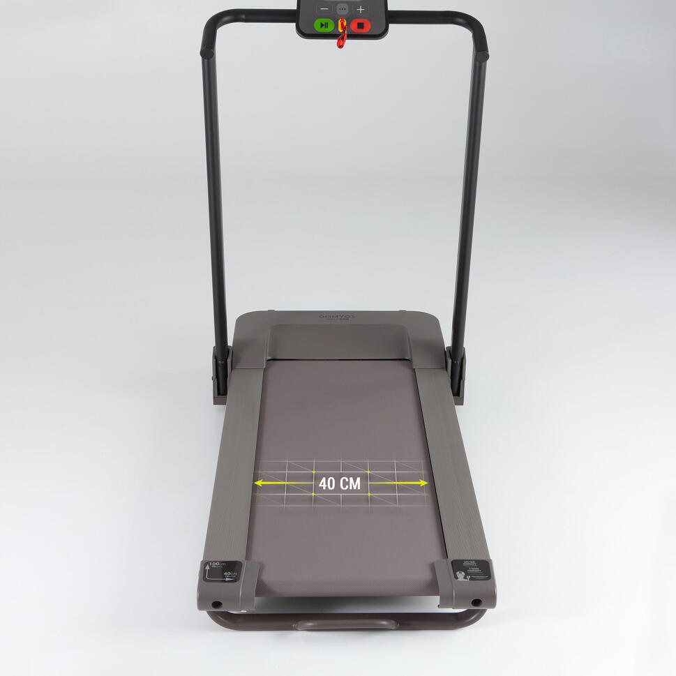 Segunda Vida - Passadeira de Caminhada W500 Compacta, 8km/h, 40x100cm, Sem Monta 3/4