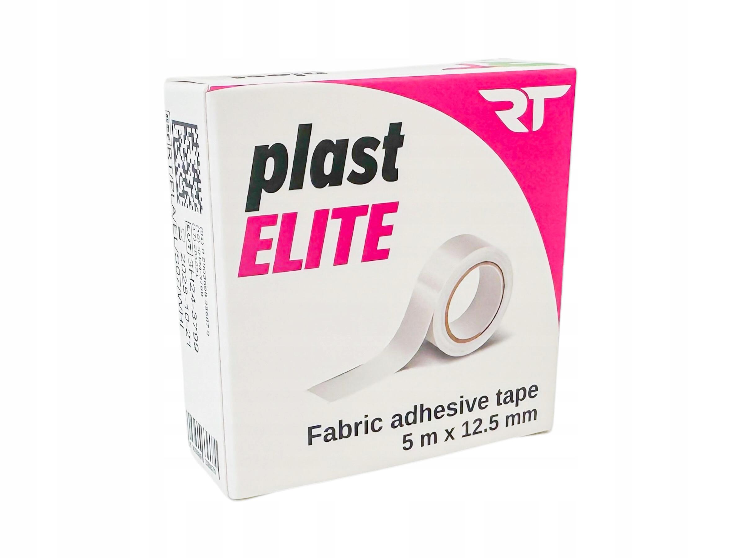 RT PLAST ELITE przylepiec plaster tkaninowy 5m*12,5mm na rolce 1/1