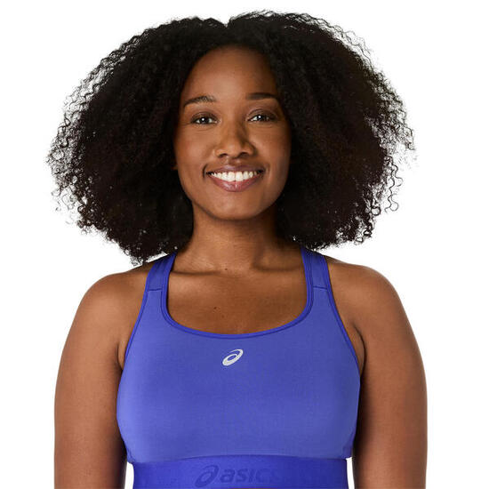 Soutiens Gorge De Sport Femme - ASICS Road Compression Bra W - Cobalt