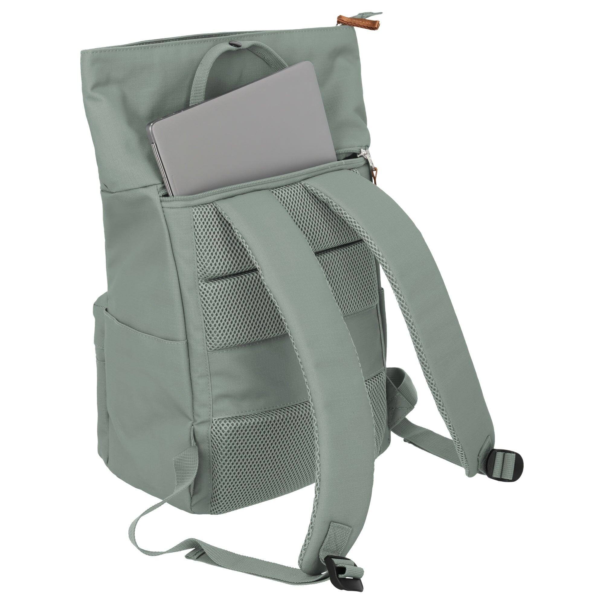 Travelite Basics Short Handle - Rolltop Rucksack 46 cm erw. 6/7