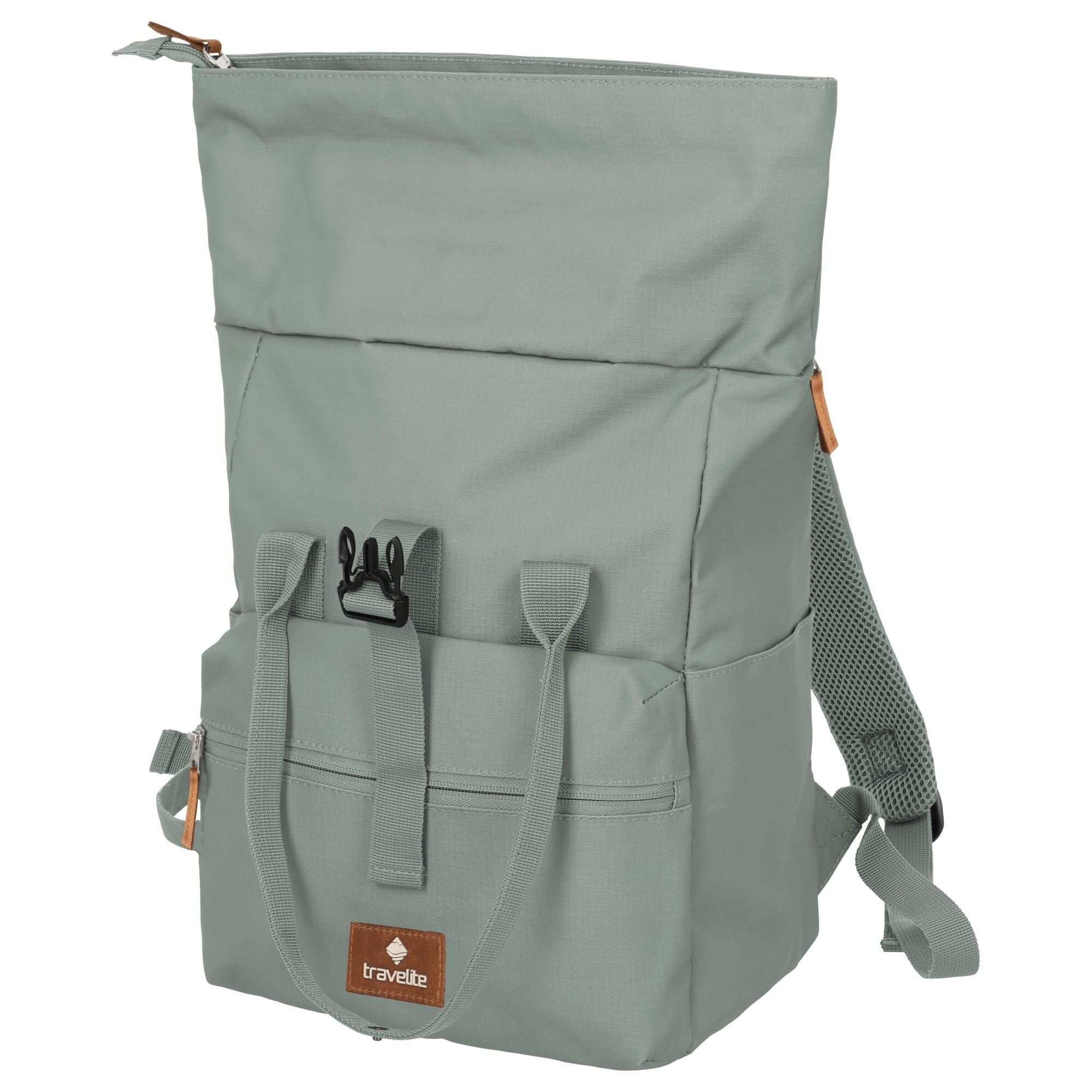 Travelite Basics Short Handle - Rolltop Rucksack 46 cm erw. 7/7
