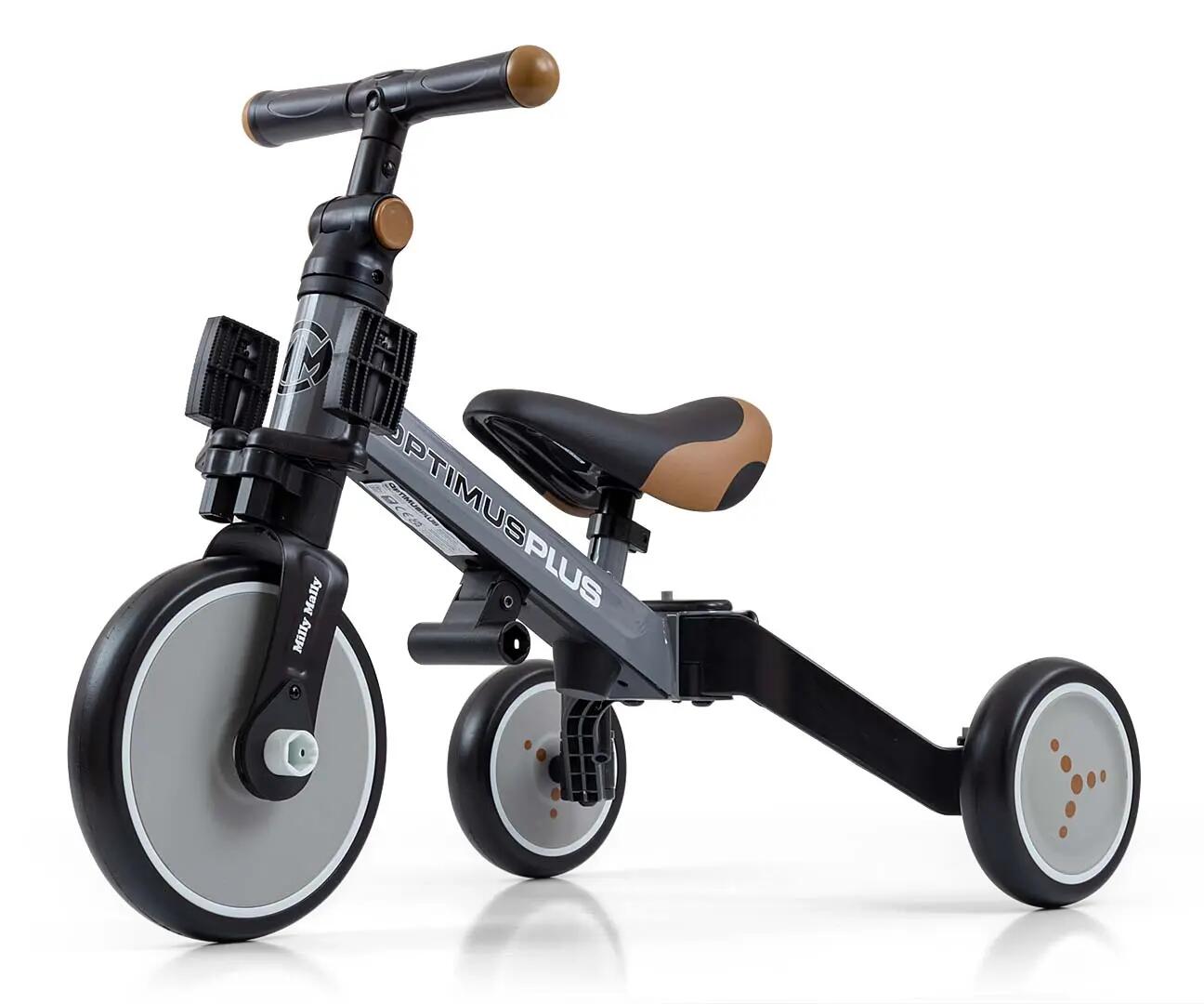Optimus Plus 4-in-1 Fahrrad – Grau 4/7