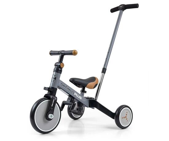 Vélo 4-en-1 Optimus Plus Gris