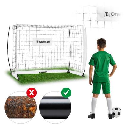 Bramka do piłki nożnej OneTeam Flex Square 180 x 120 cm