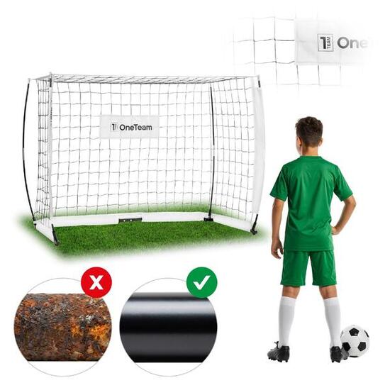 Bramka do piłki nożnej OneTeam Flex Square 180 x 120 cm