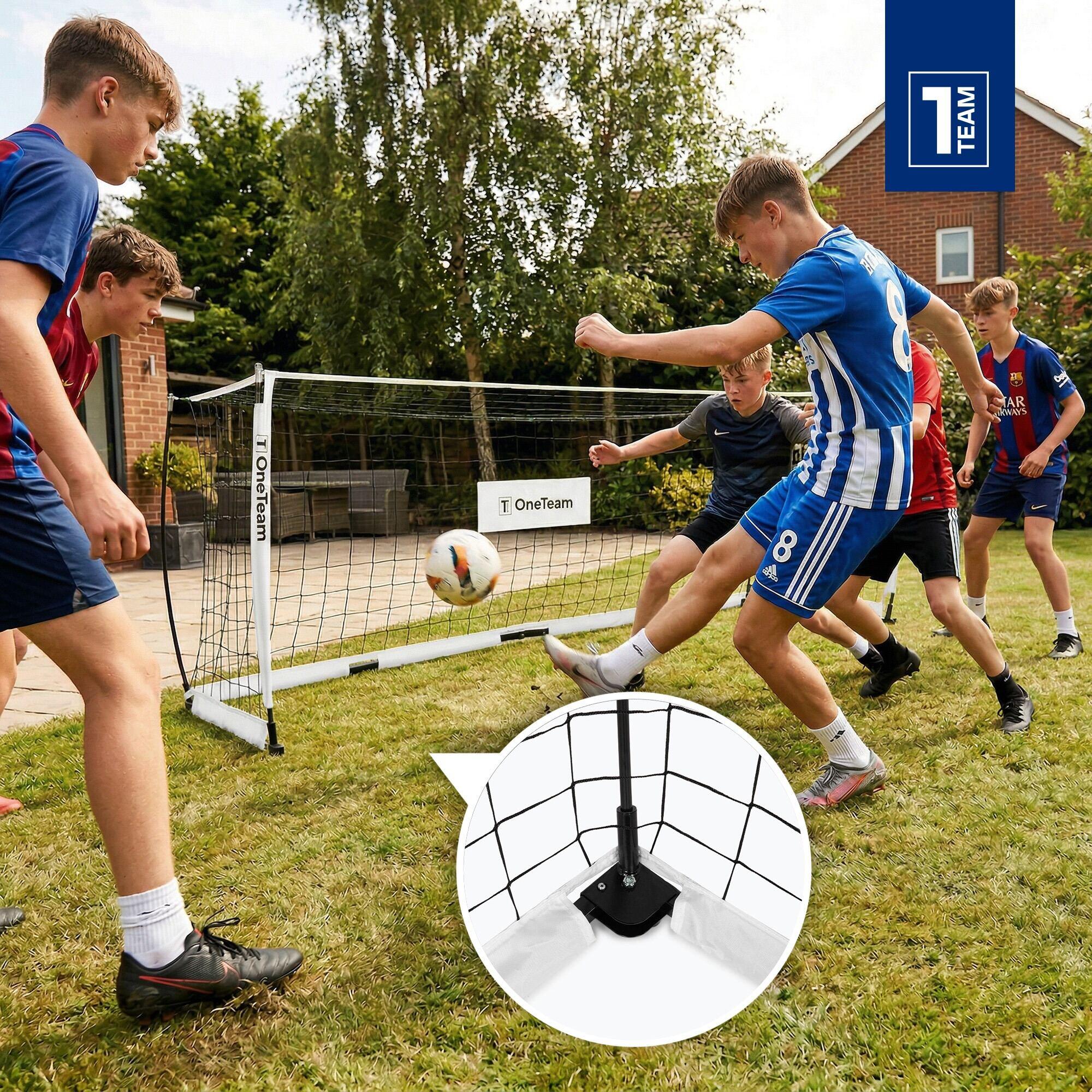 Bramka do piłki nożnej OneTeam Flex Square 300 x 100 cm 7/7
