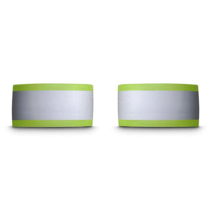 HAMA Reflektorband für Fahrradfahren, Joggen, elastisch, 2er-Set