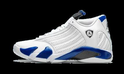 Zapatillas - baloncesto - air jordan 14 - blanco/hyper royal