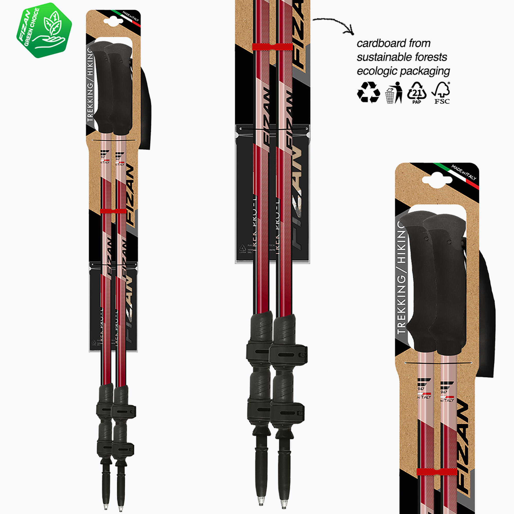 Kije trekkingowe Fizan Trek Pro L 6/7