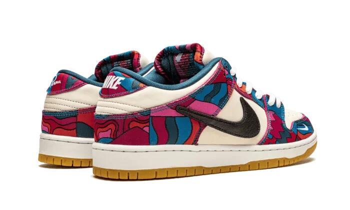 SB Dunk Low Parra (2021) - Taille : 47.5 EU 3/4