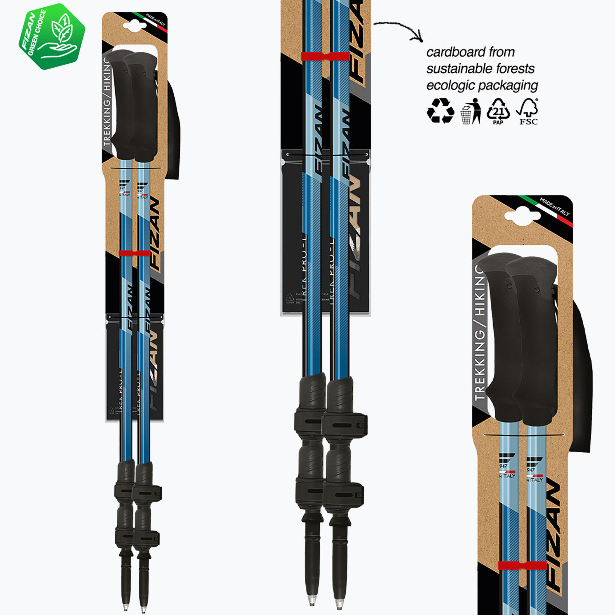 Kije trekkingowe Fizan Trek Pro L 4/7