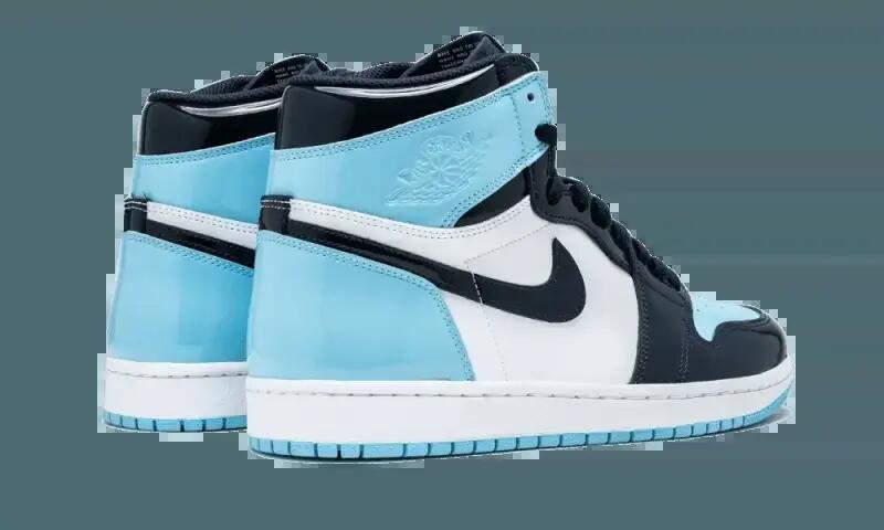 Zapatillas - Retro charol - AJ1 UNC - Obsidian/Blue Chill/White 3/4