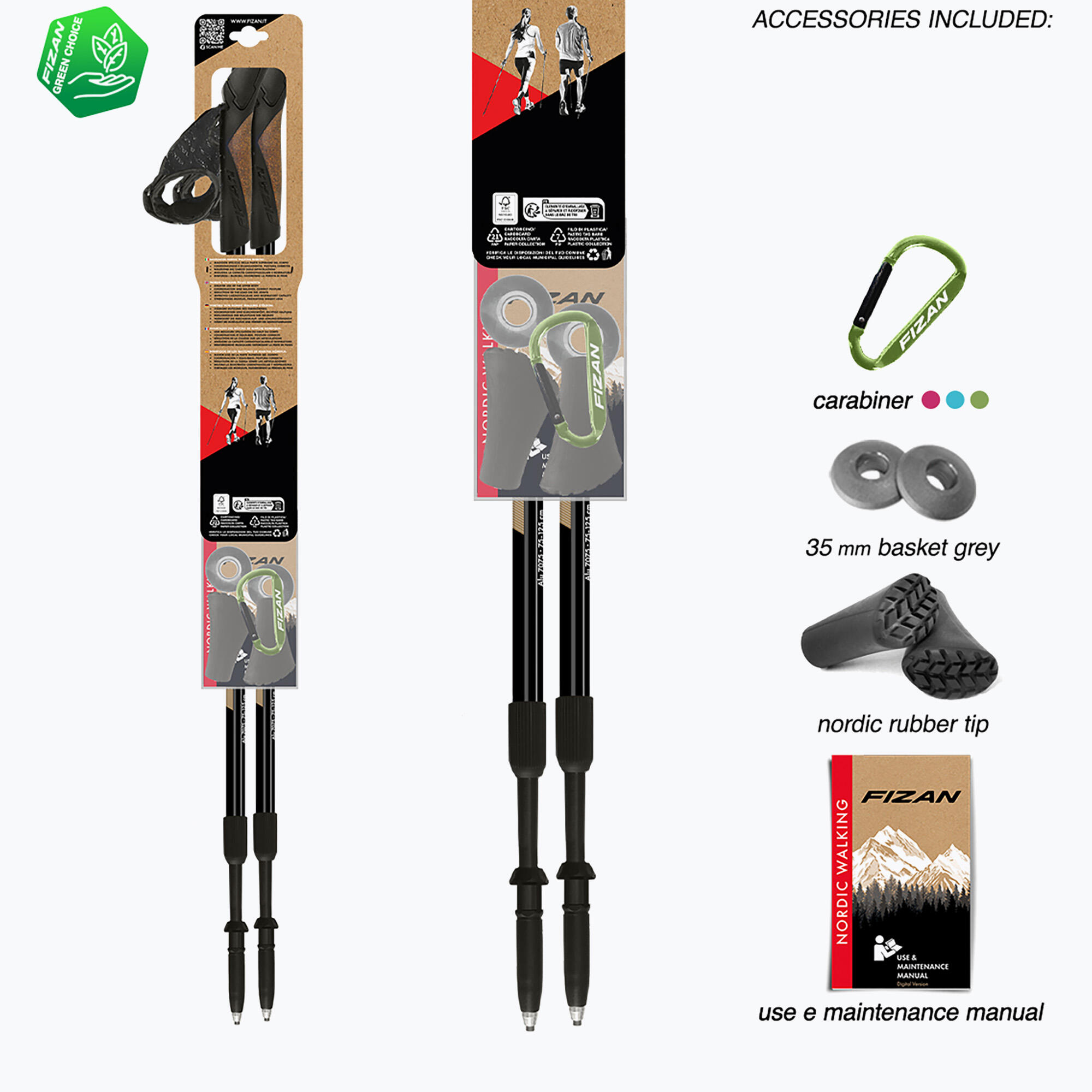Kije nordic walking Fizan Speed 5/7