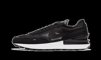 Zapatillas - City - Ligeras - Waffle One - Blanco-negro-naranja