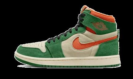 Unisex - lifestyle - schuhe - air jordan 1 high zoom cmft 2 - pine green
