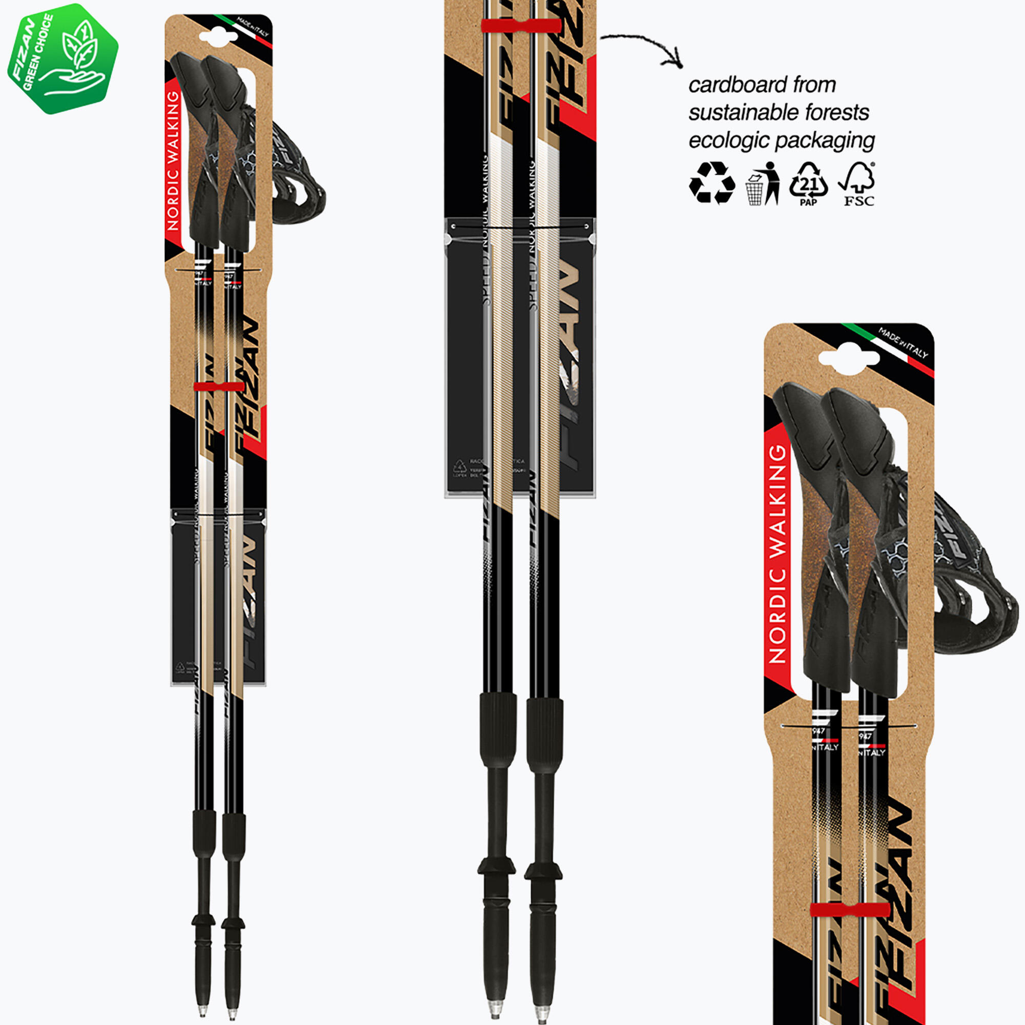 Kije nordic walking Fizan Speed 4/7