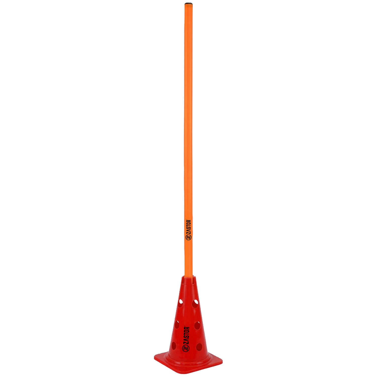 Señalizador 30 cm Con Soporte Para Picas rojo 3/6