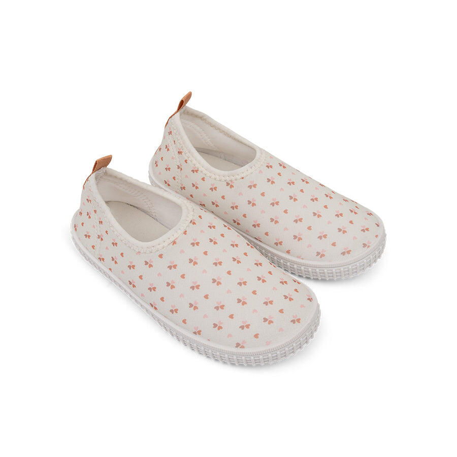 Chaussures d'eau pour enfants - Vieux rose - Cozy Hearts - Taille 23 2/5