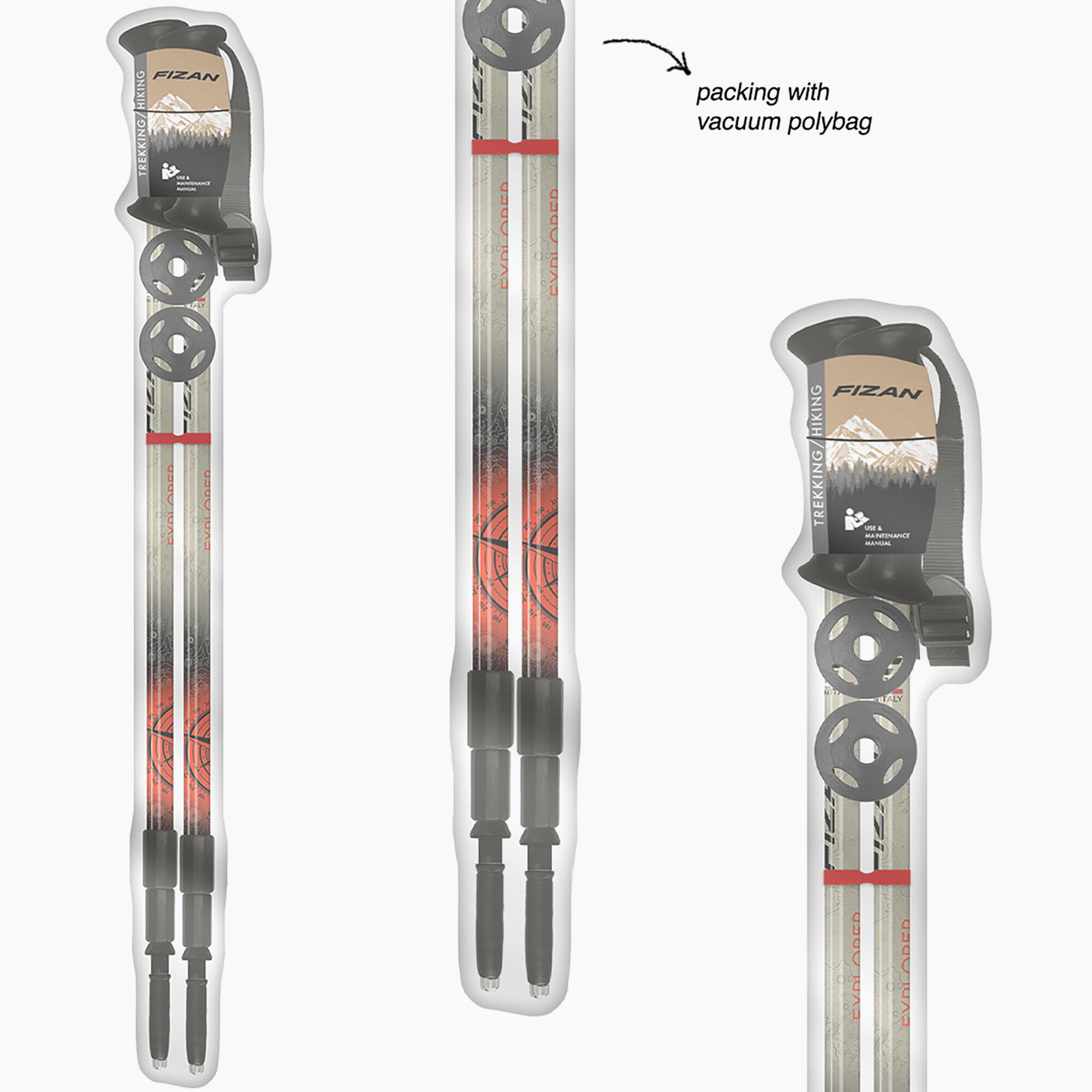 Kije trekkingowe Fizan Explorer 6/7