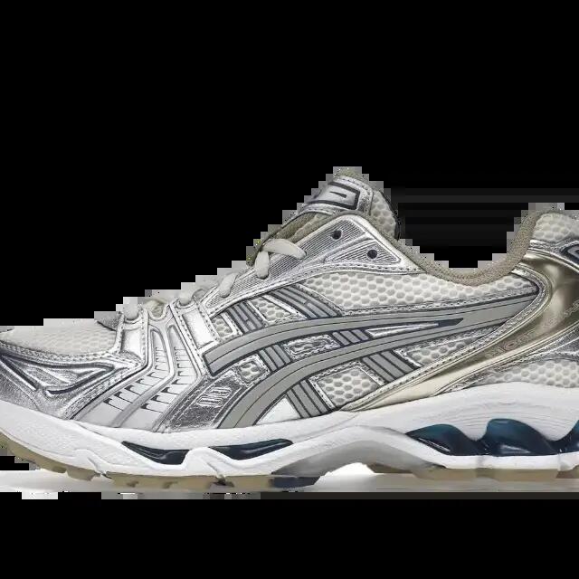 Men - Running - Shoes - Cushioned - Gel-Kayano 14 - Cream/Silver