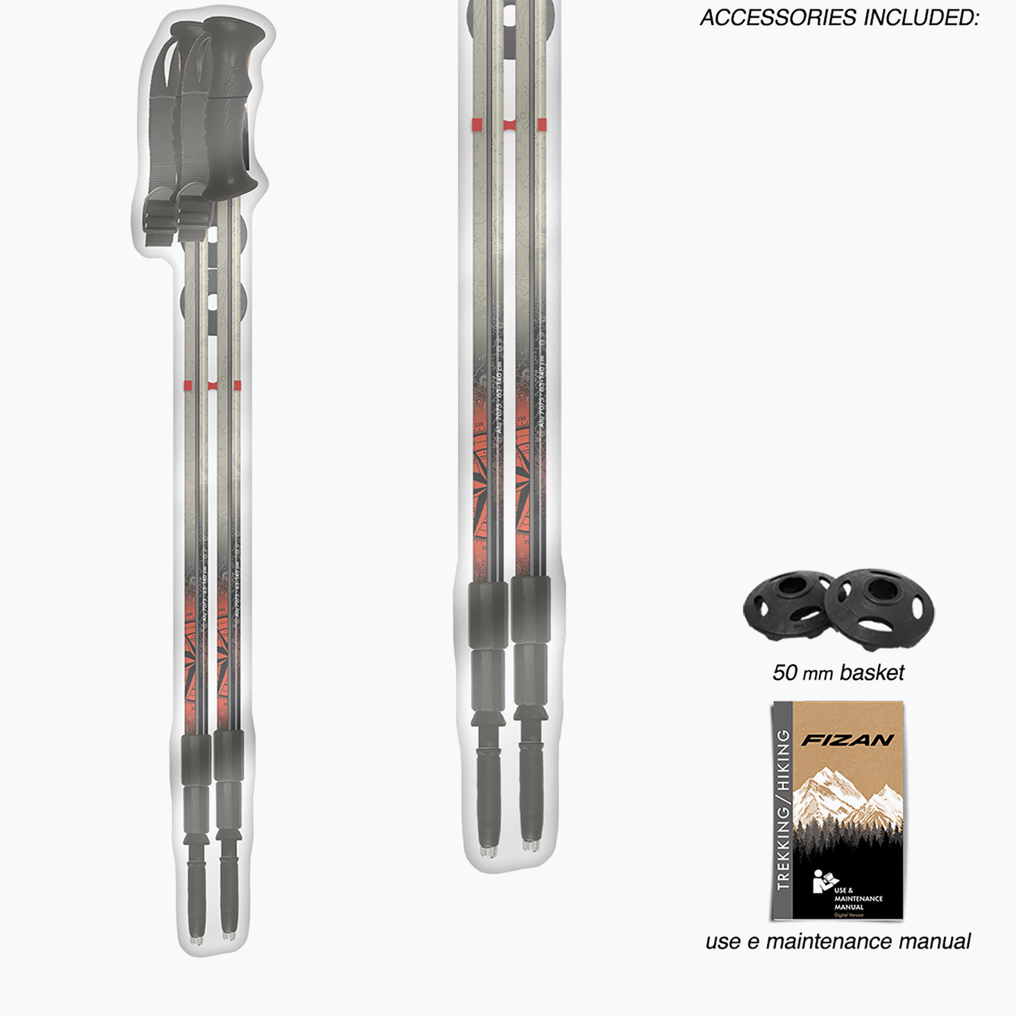 Kije trekkingowe Fizan Explorer 7/7