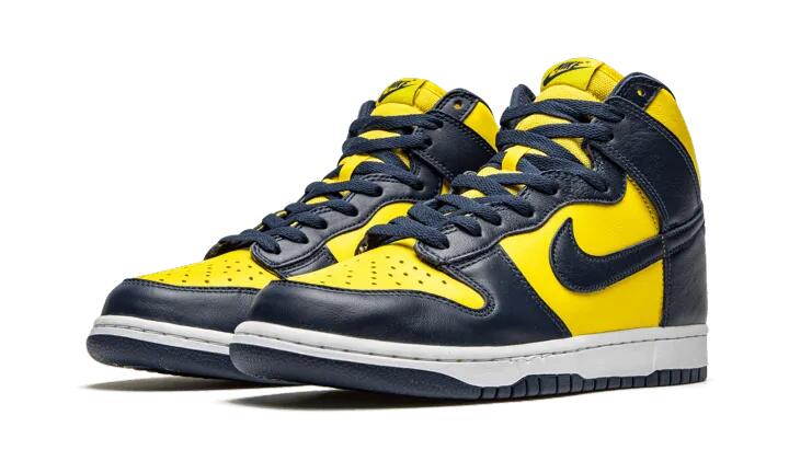 Dunk High Maize & Blue (Michigan) - Taille : 35.5 EU 2/4