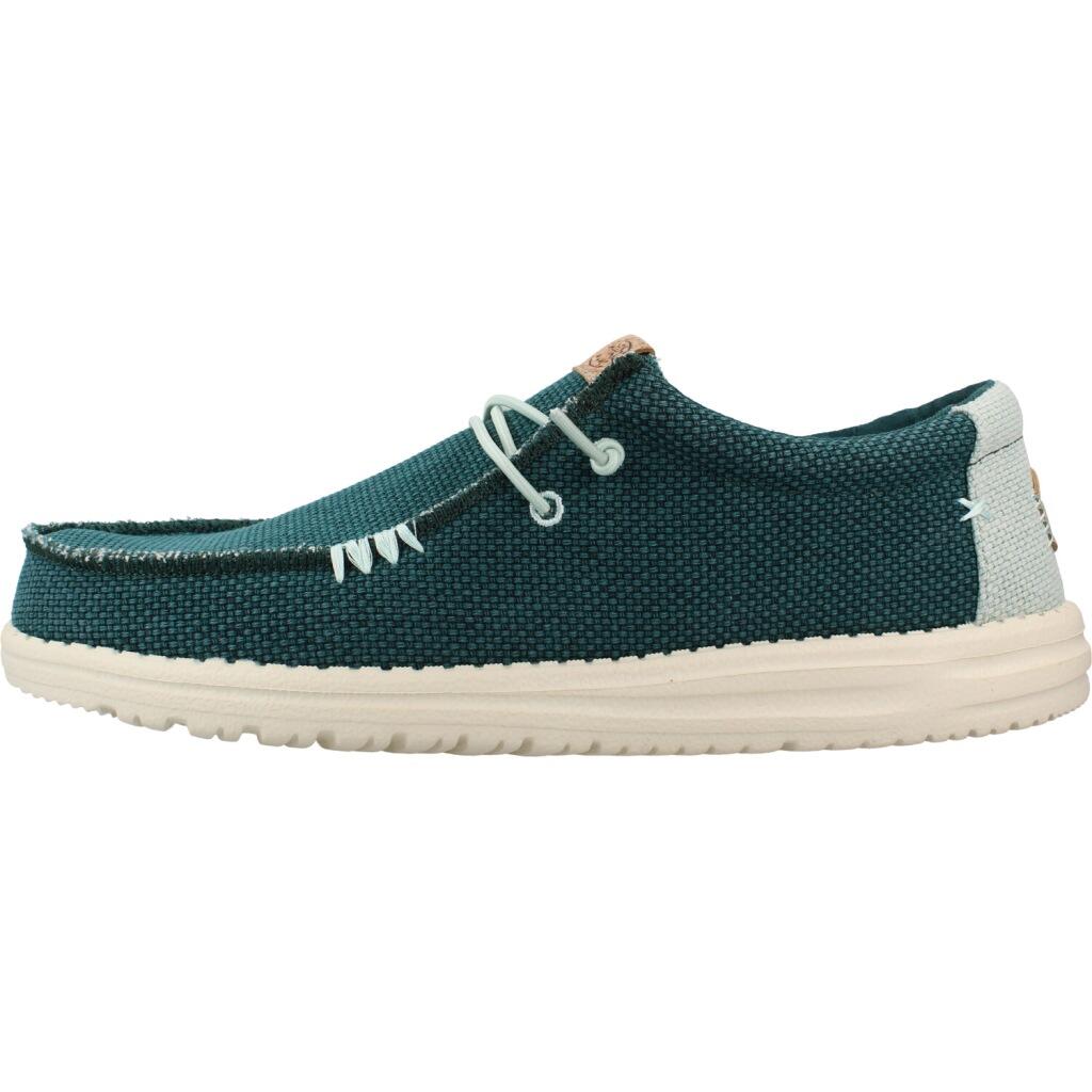 Sneakers Hey Dude Model Wally Braided Kleur Groen 2/5