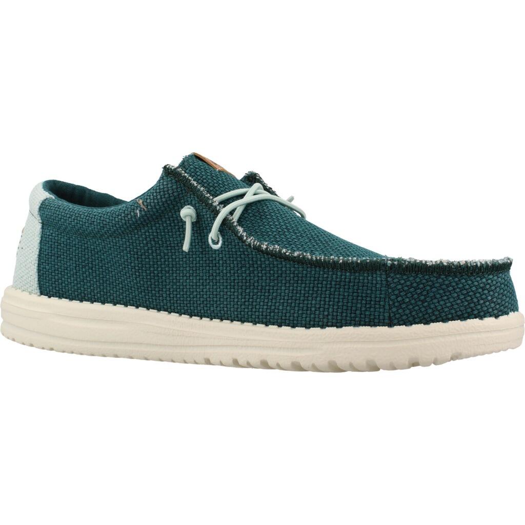 Sneakers Hey Dude Model Wally Braided Kleur Groen 5/5