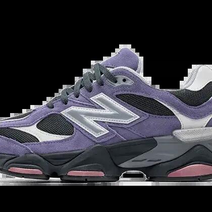 Shoes - Comfortable sneakers - Model 9060 - Violet/Black