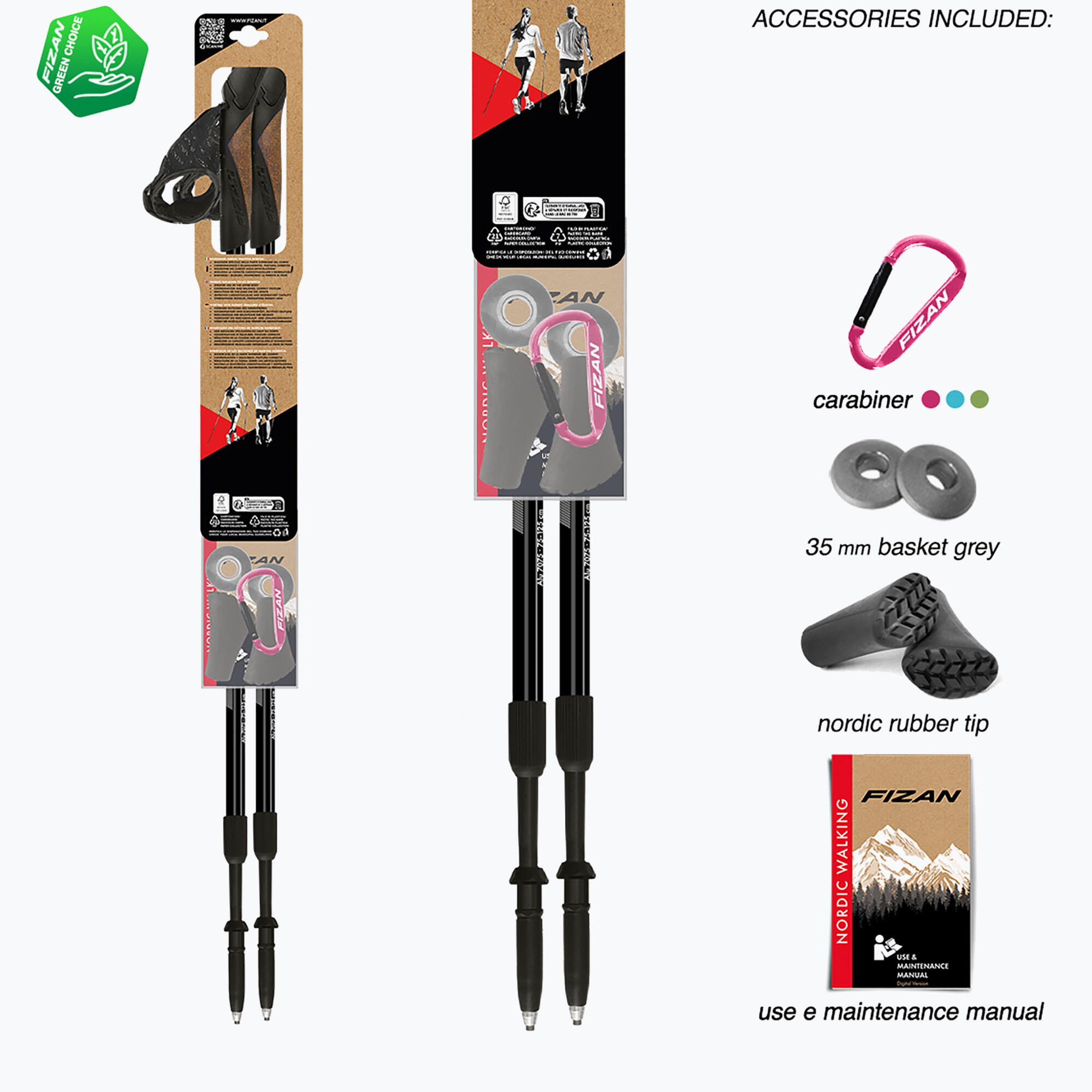 Kije nordic walking Fizan Speed 5/7