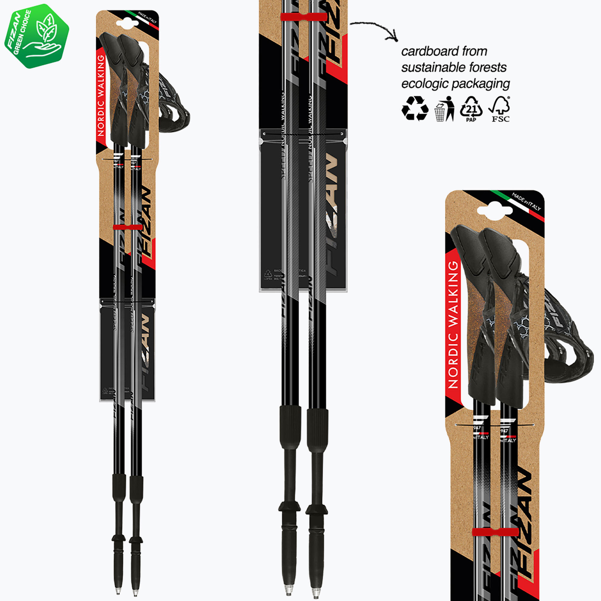 Kije nordic walking Fizan Speed 4/7