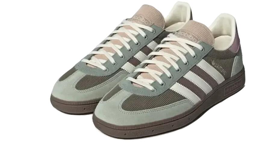 Adidas Handball Spezial Silver Green Magic Mauve 2/3