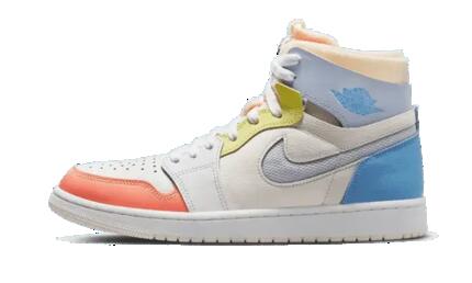 Basketball - schuhe - hochschnitt, zoom - air jordan 1 - sail/white