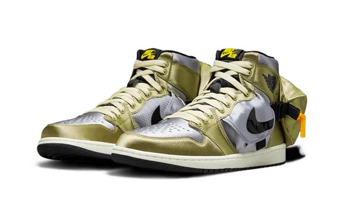 Air Jordan 1 High OG Stash Metallic Gold - Taille : 40 EU 2/3