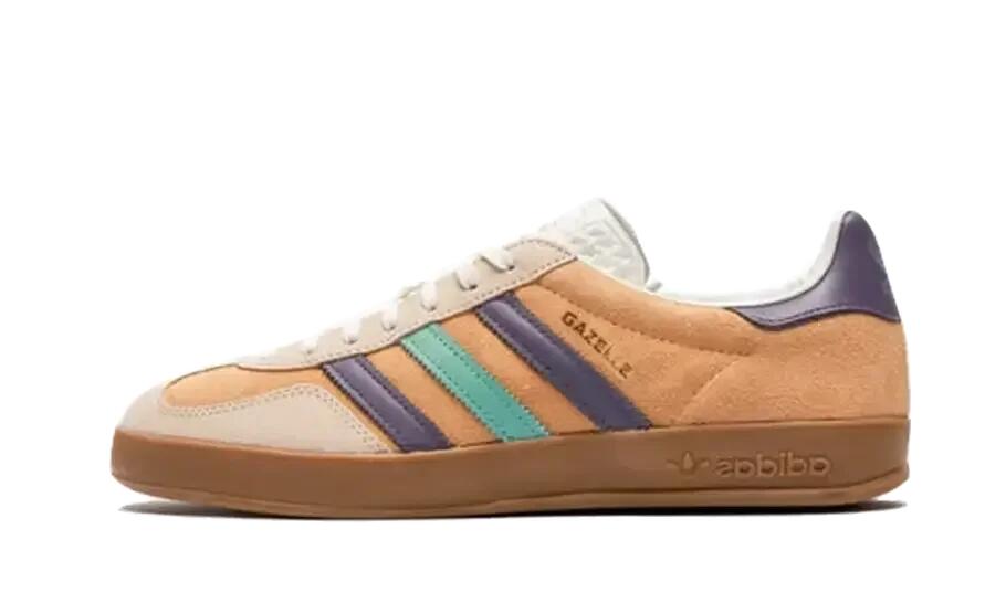 Adidas Gazelle Indoor Glow Orange Shadow Violet  1/4