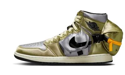Air Jordan 1 High OG Stash Metallic Gold - Taille : 47 EU