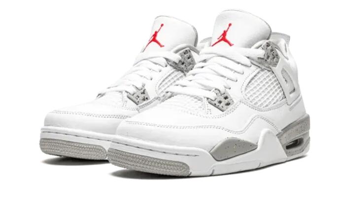 Scarpe - basket - jordan 4 tech white - bianco/tech grey 2/4