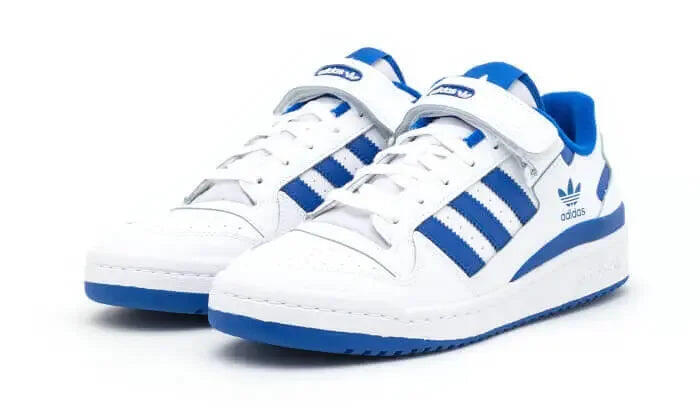 Adidas Forum Low White Royal Blue 2/3