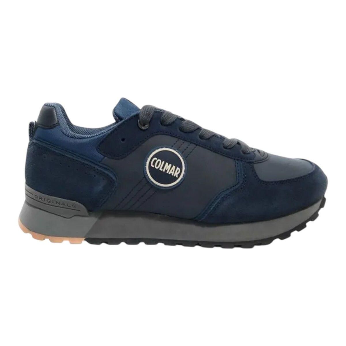 Baskets Homme Sneakers  COLMAR TRAVIS BOOST Bleu Colmar 5/5