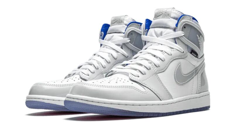 Air Jordan 1 Retro High Zoom White Racer Blue - Taille : 38 EU 2/4