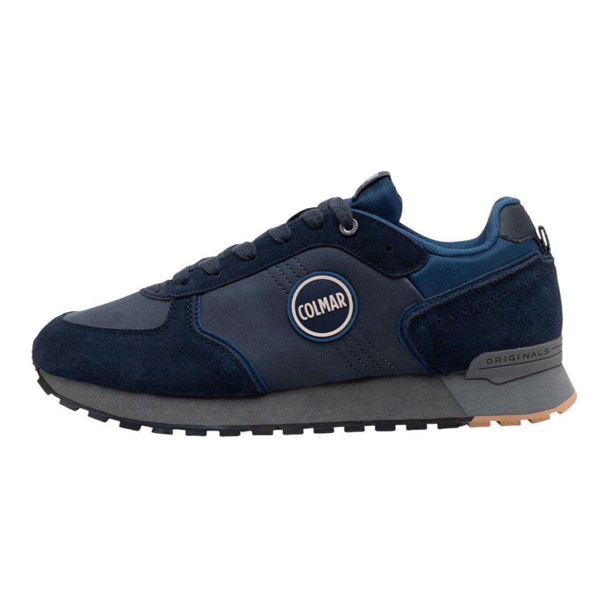 Baskets Homme Sneakers  COLMAR TRAVIS BOOST Bleu Colmar 4/5