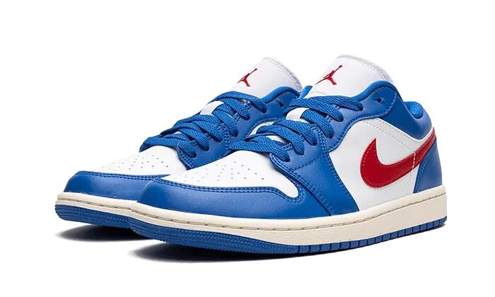 Air Jordan 1 Low Sport Blue Gym Red - Taille : 35.5 EU 2/4