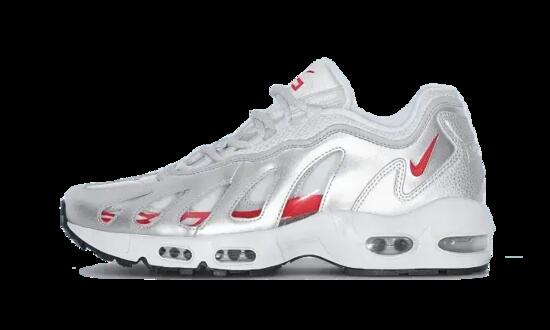 Scarpe - Corsa all'aperto - Uomo - Air Max 96 - Metallic silver/speed red