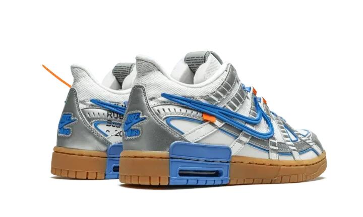 Chaussures - lifestyle - air rubber dunk - blanc/university blue 3/4