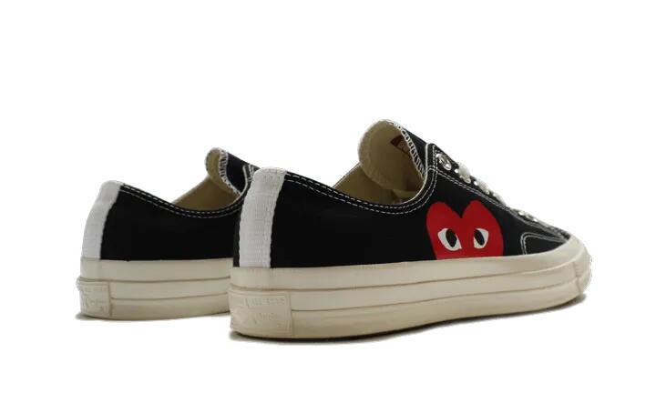 Chuck Taylor All-Star 70s Ox Comme des Garçons PLAY Black - Taille : 36.5 EU 3/4