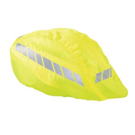 HAMA Helmüberzug für Fahrradhelme, reflektierend, neongelb