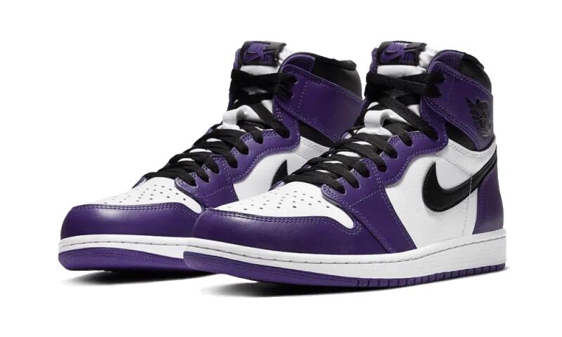 Air Jordan 1 Retro High OG Court Purple White - Taille : 36.5 EU 2/4