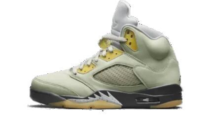 Zapatillas - Unisex - Air Jordan 5 Jade Horizon - Negro/Amarillo
