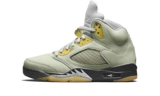 Zapatillas - Unisex - Air Jordan 5 Jade Horizon - Negro/Amarillo