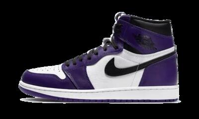 Scarpe - basket - unisex - jordan 1 og - court purple/white